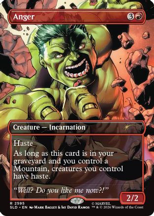 Anger (2595) (SLD-2595) (Foil)