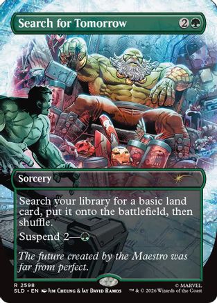 Search for Tomorrow (SLD-2598) (Foil)