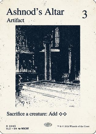 Ashnod's Altar (0095) (SLZ-095)