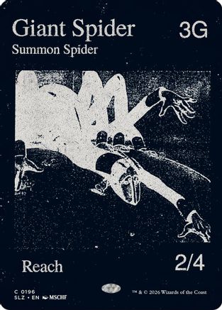 Giant Spider (0196) (SLZ-196)
