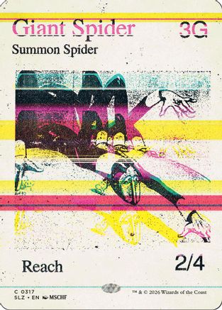 Giant Spider (0317) (SLZ-196)