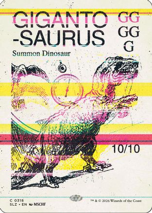 Gigantosaurus (0318) (SLZ-197)