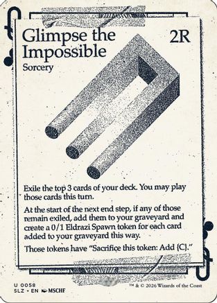 Glimpse the Impossible (0058) (SLZ-058)