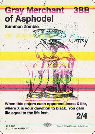 Gray Merchant of Asphodel (0285) (SLZ-285)
