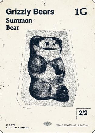Grizzly Bears (0077) (SLZ-077)