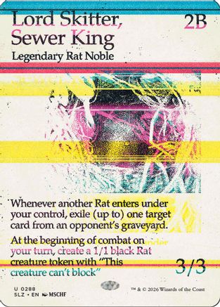 Lord Skitter, Sewer King (0288) (SLZ-288)