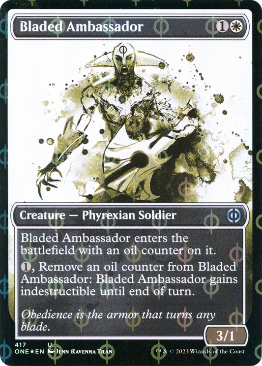 Bladed Ambassador (ONE-417) (Showcase) (Compleat Foil)