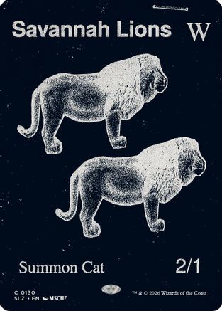 Savannah Lions (0130) (SLZ-130)