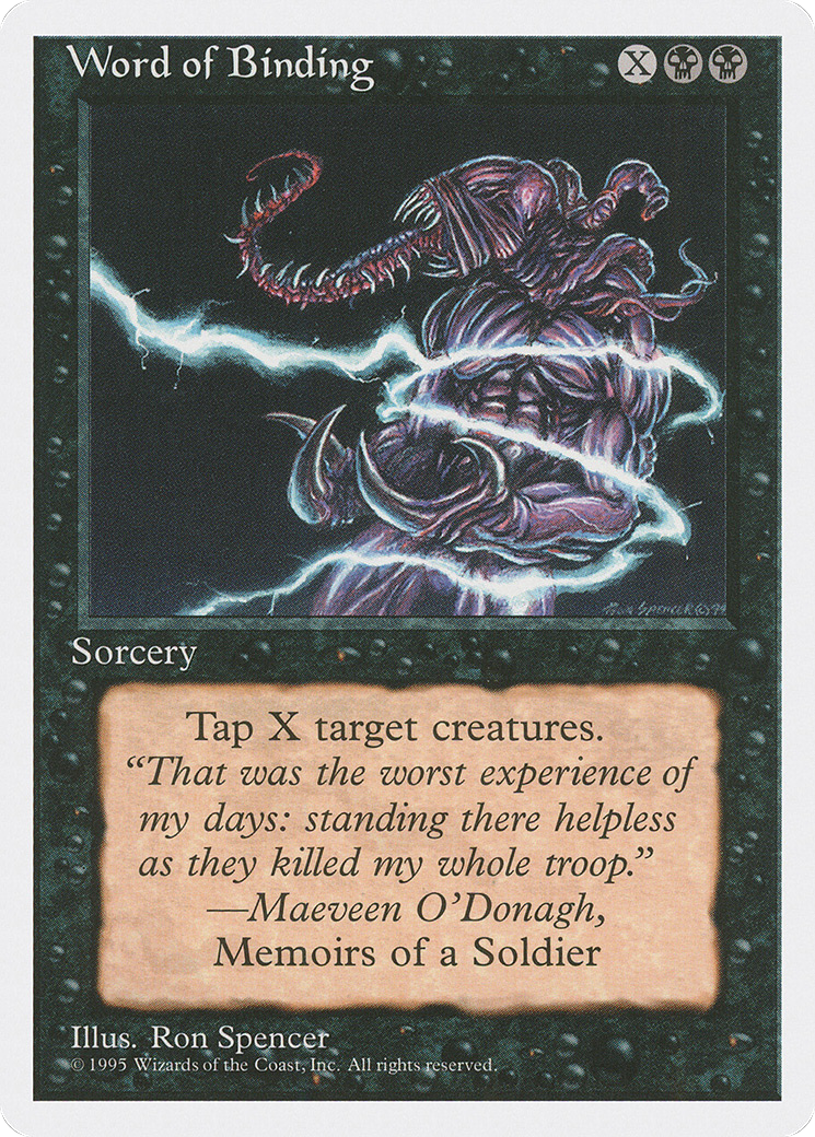 Word of Binding (4ED-172)