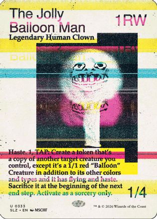 The Jolly Balloon Man (0333) (SLZ-333)