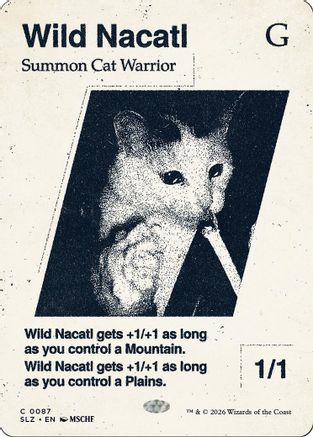 Wild Nacatl (0087) (SLZ-087)
