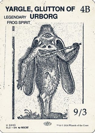 Yargle, Glutton of Urborg (0053) (SLZ-053)