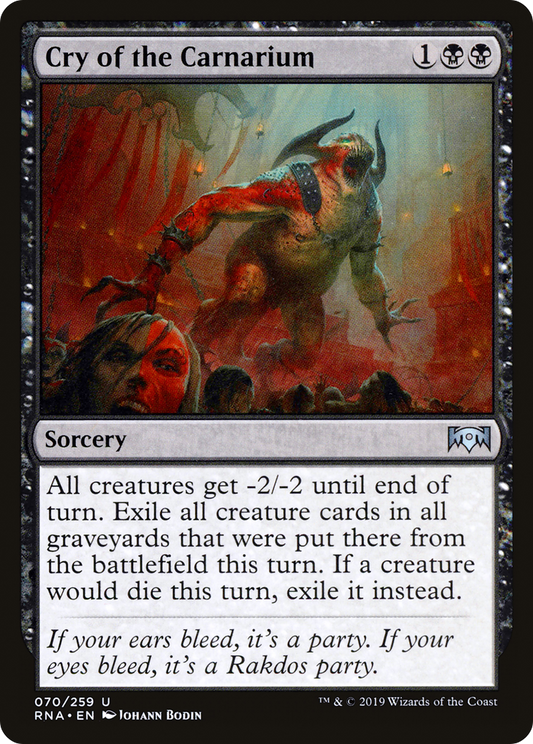 Cry of the Carnarium (RNA-070) (Foil)