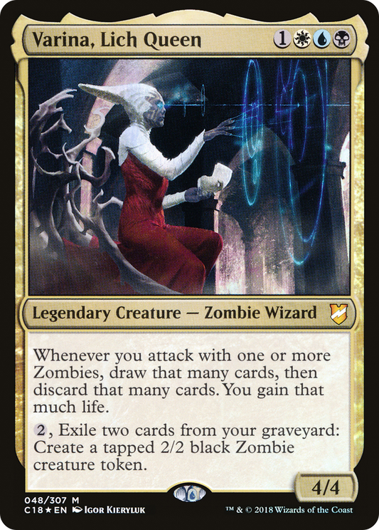 Varina, Lich Queen (C18-048) (Foil)