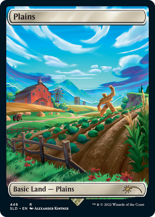 Plains (SLD-448) (Full Art) (Foil)