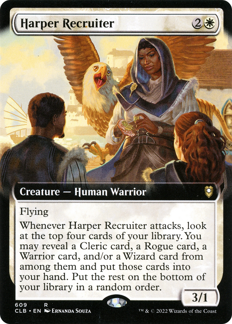 Harper Recruiter (CLB-609) (Extended Art) (Foil)