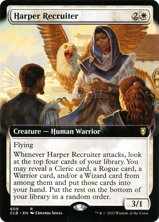 Harper Recruiter (CLB-609) (Extended Art) (Foil)