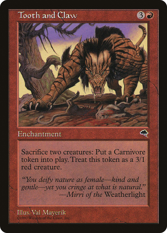 Tooth and Claw (TMP-210)