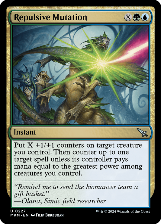 Repulsive Mutation (MKM-227) (Foil)