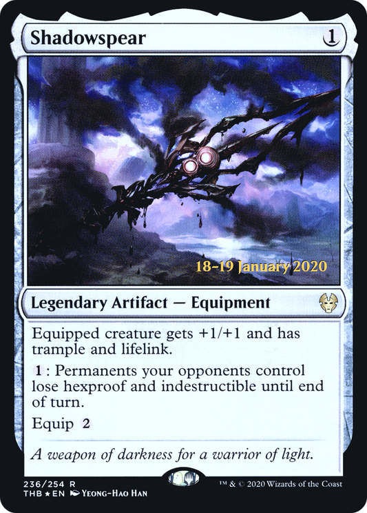 Shadowspear (PRE-236S) (Foil)