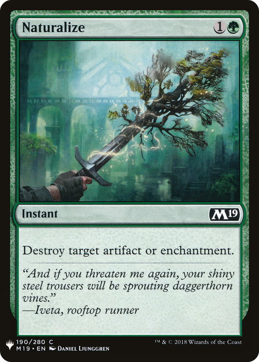 Naturalize (LIST-M19-190)
