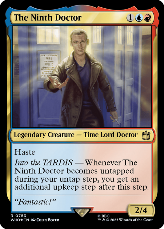 The Ninth Doctor (WHO-753) (Surge Foil)