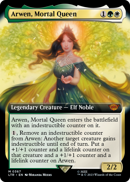 Arwen, Mortal Queen (LTR-367) (Extended Art) (Foil)