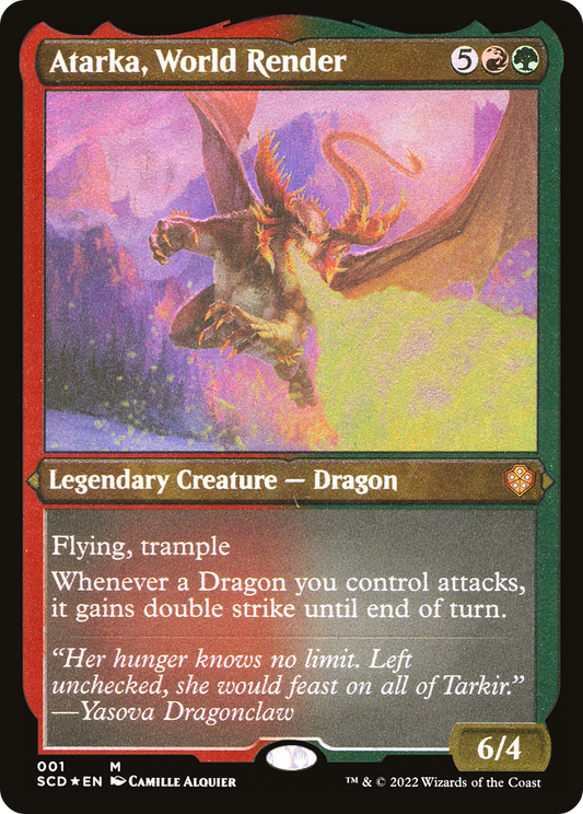 Atarka, World Render (SCD-001) (Etched Foil)