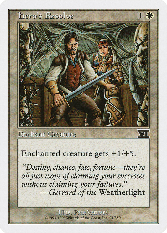 Hero's Resolve (6ED-024)