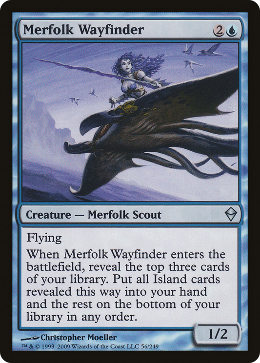 Merfolk Wayfinder (ZEN-056) (Foil)