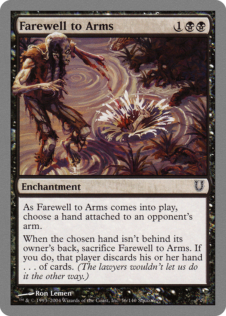 Farewell to Arms (UNH-056)