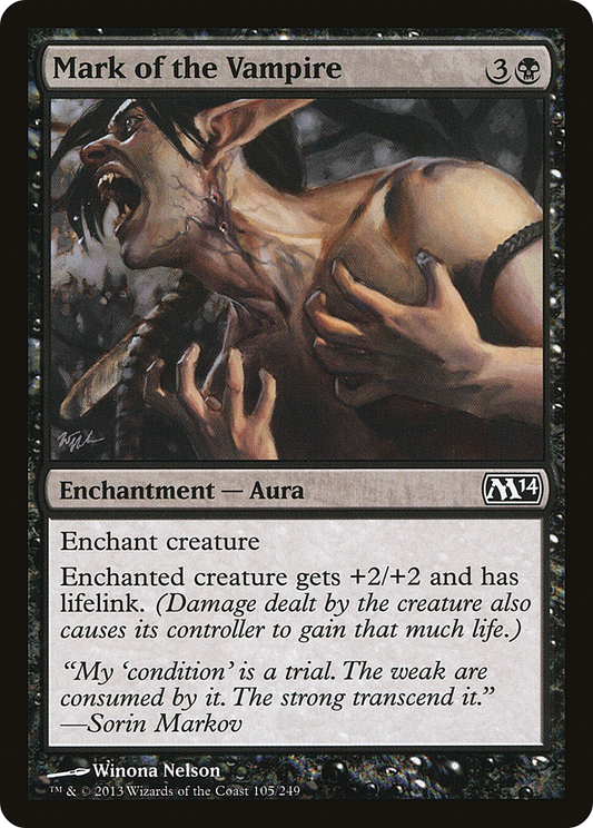 Mark of the Vampire (M14-105) (Foil)
