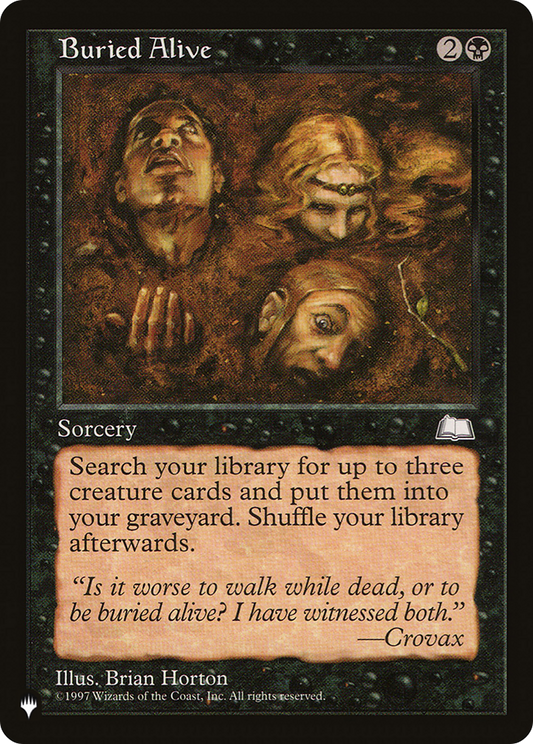 Buried Alive (LIST-WTH-63)