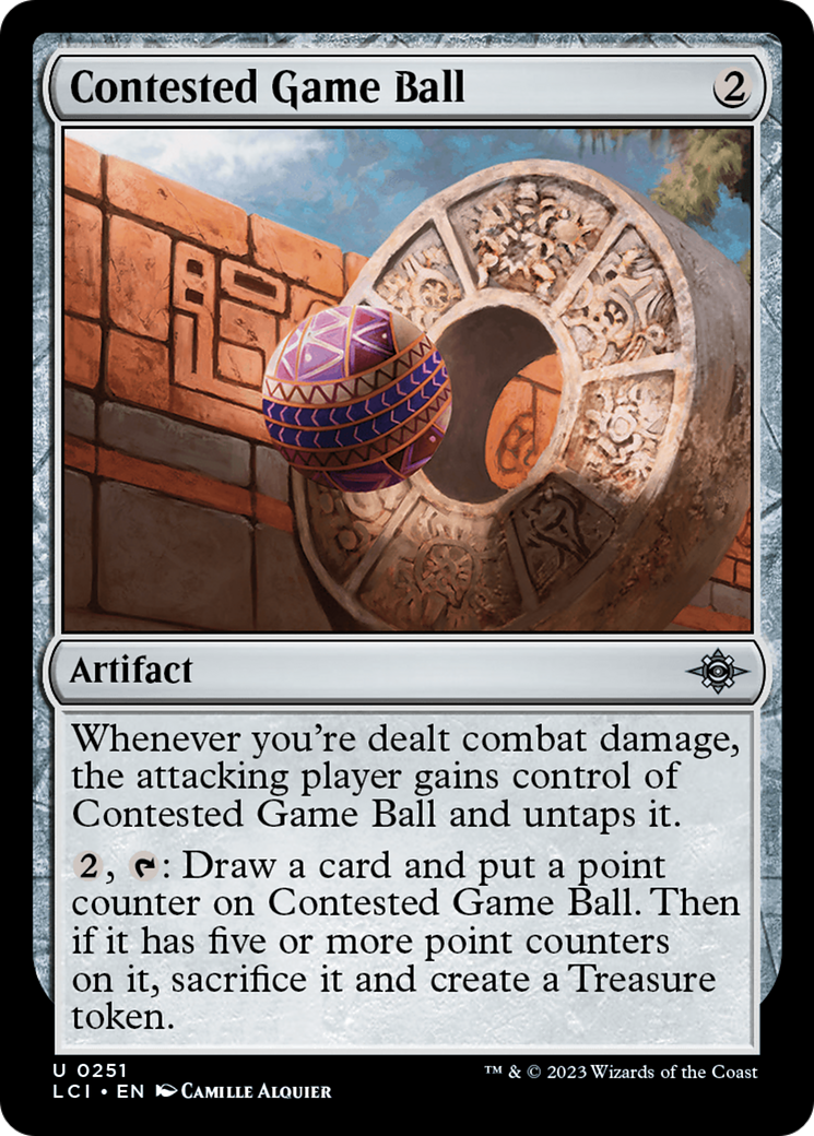 Contested Game Ball (LCI-251) (Foil)