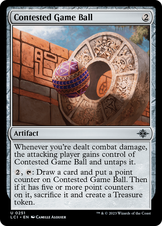 Contested Game Ball (LCI-251) (Foil)