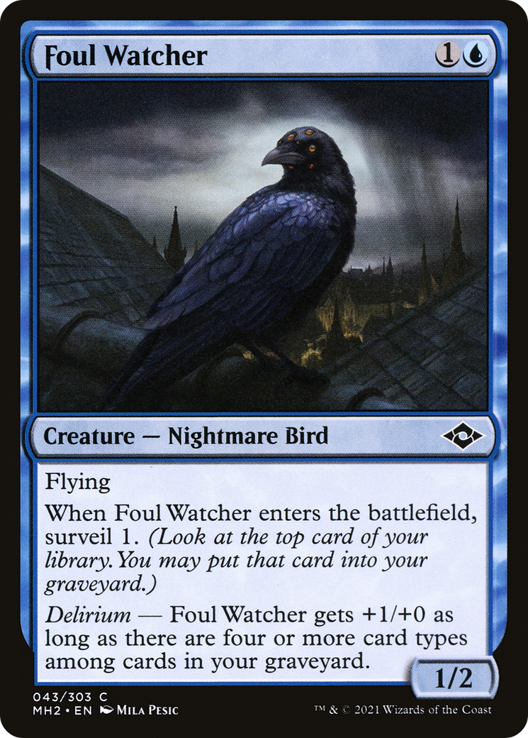 Foul Watcher (MH2-043) (Foil)