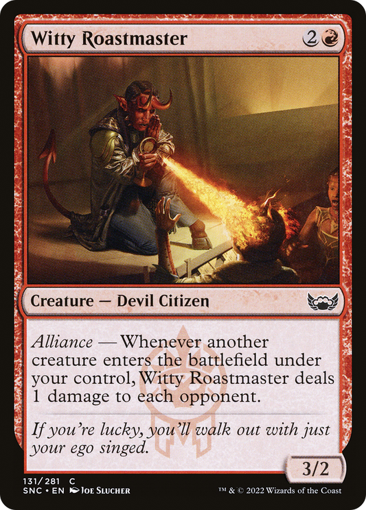 Witty Roastmaster (SNC-131) (Foil)
