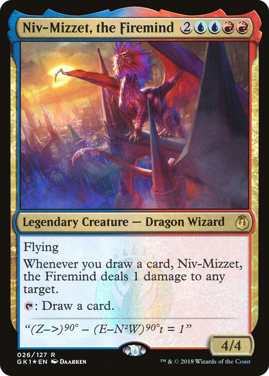 Niv-Mizzet, the Firemind (GR1-026) (Foil)