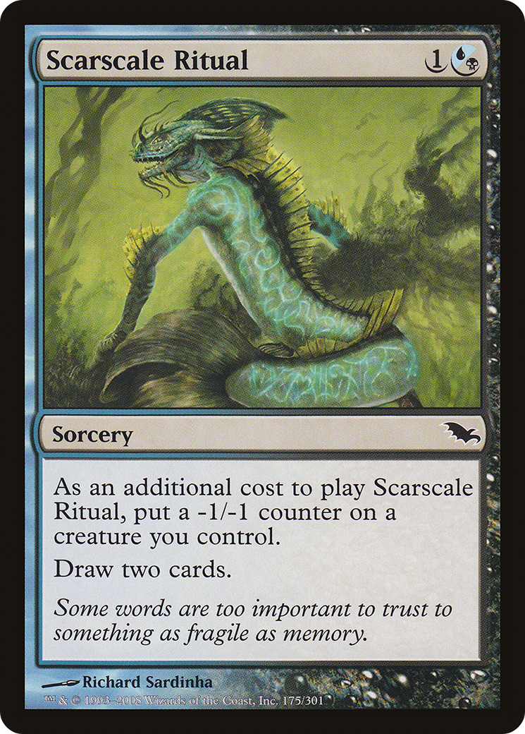 Scarscale Ritual (SHM-175) (Foil)