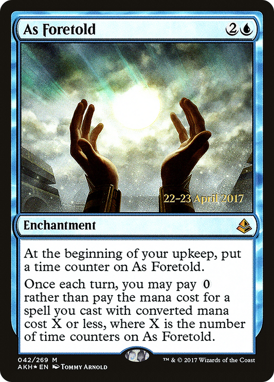 As Foretold (PRE-42S) (Foil)