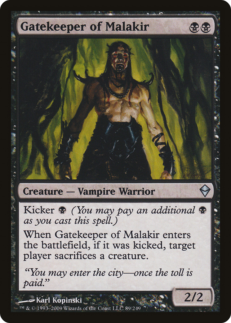 Gatekeeper of Malakir (ZEN-089) (Foil)