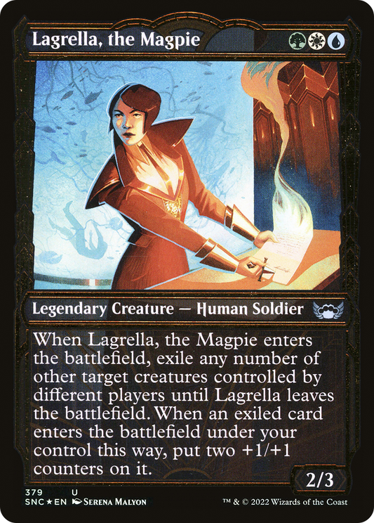 Lagrella, the Magpie (SNC-379) (Showcase) (Gilded Foil)
