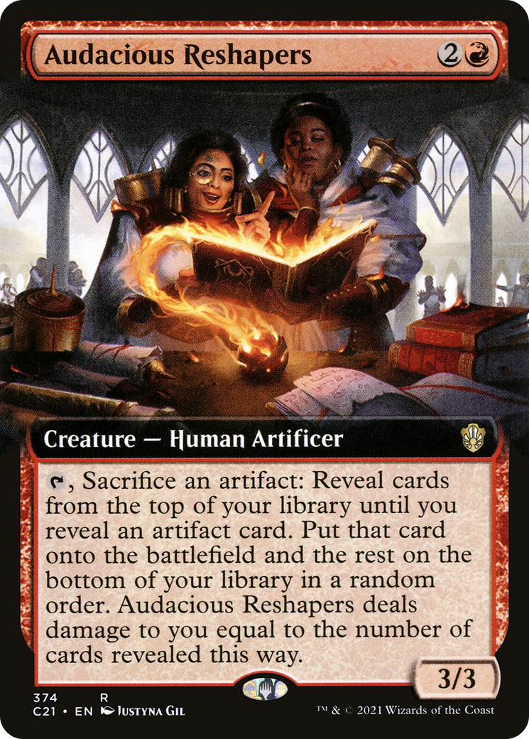 Audacious Reshapers (C21-374) (Extended Art)