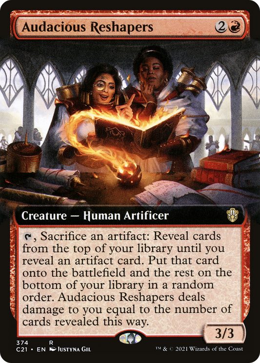 Audacious Reshapers (C21-374) (Extended Art)