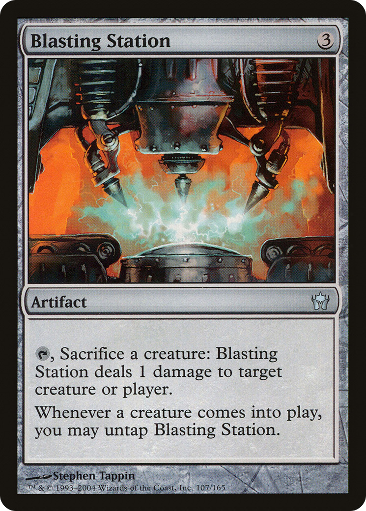 Blasting Station (5DN-107) (Foil)