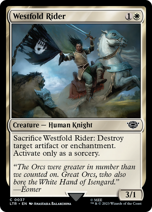 Westfold Rider (LTR-037) (Foil)