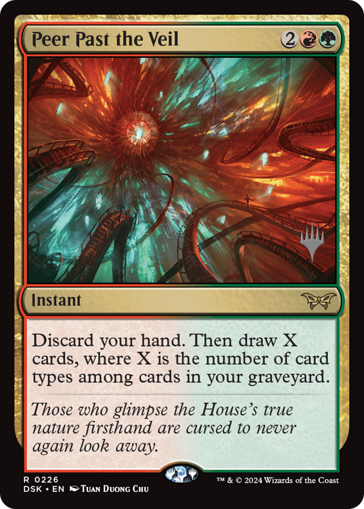 Peer Past the Veil (PPDSK-226P) (Foil)