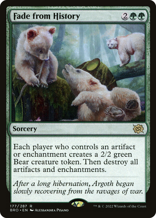 Fade from History (BRO-177) (Foil)