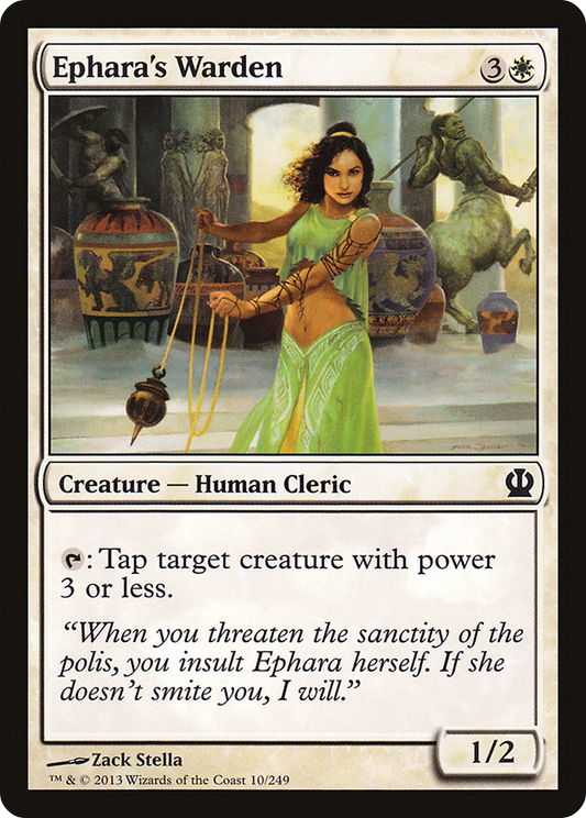 Ephara's Warden (THS-010) (Foil)