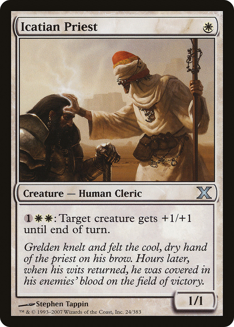 Icatian Priest (10E-024) (Foil)